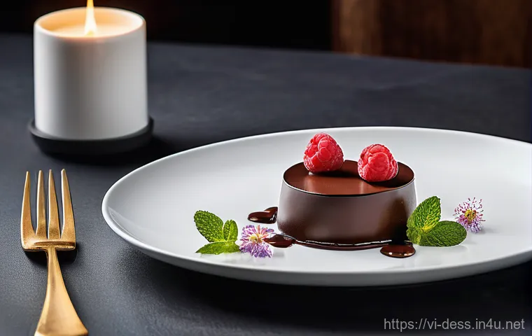 디저트 전문가의 최신 트렌드 디저트 소개 - An exquisite and modern presentation of a pandan panna cotta with delicate coconut jelly. The panna ...